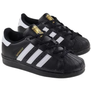 Adidas Originals Trainers Kids Superstar Black Cloud White