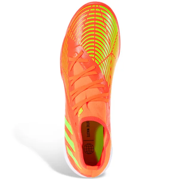 adidas Predator Edge.3 Indoor Soccer Shoes (Solar Red/team Solar Yellow)