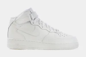 Air Force 1 Mid 07 LE Grade School Lifestyle Shoes (White)