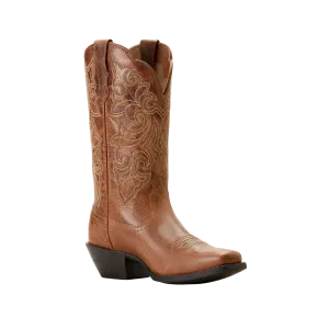 Ariat Women's Round Up Square Toe Western Ready Russet Boots