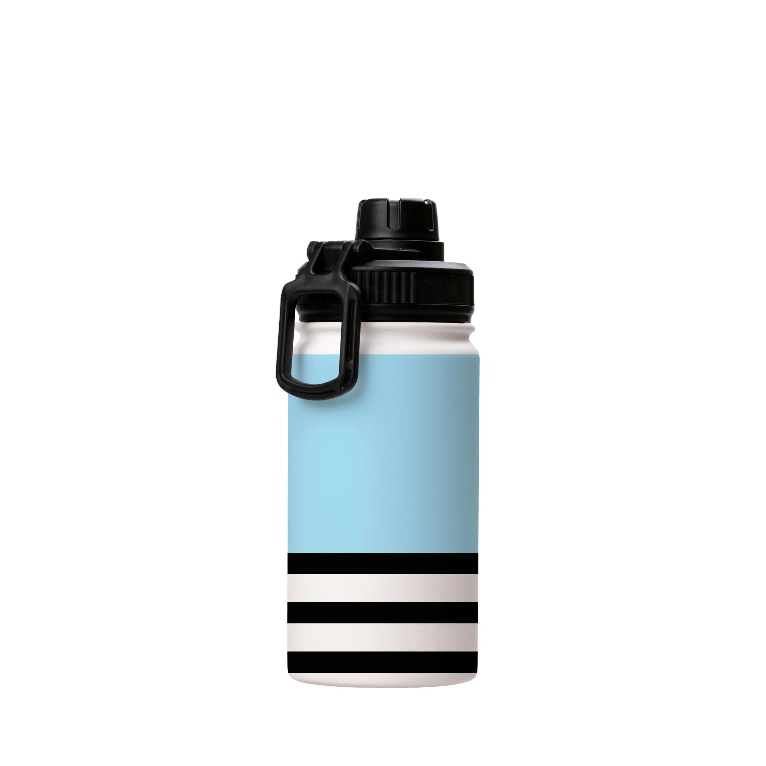 Blue And Stripes Insulated Stainless Steel Water Bottle