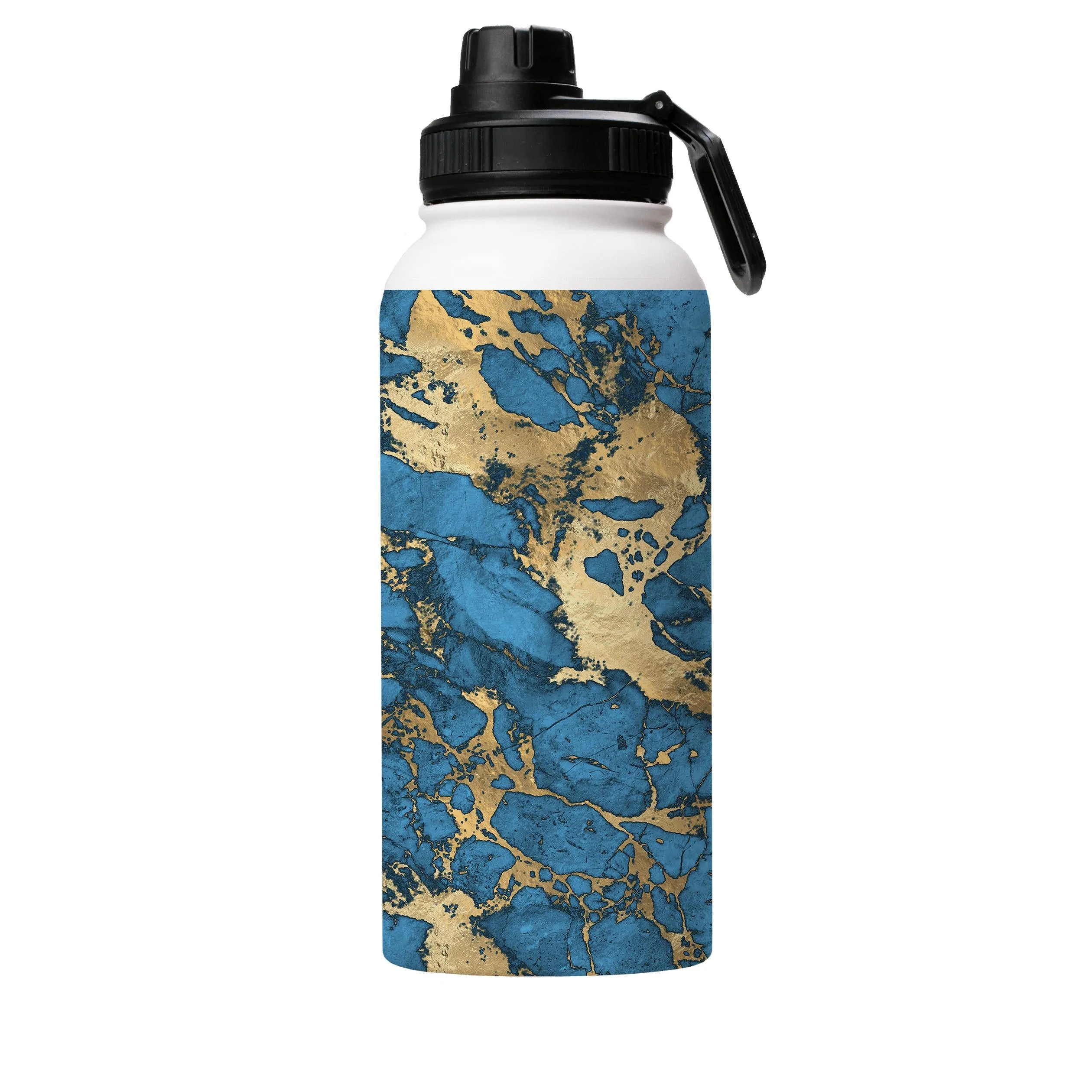 Blue Marble Insulated Stainless Steel Water Bottle