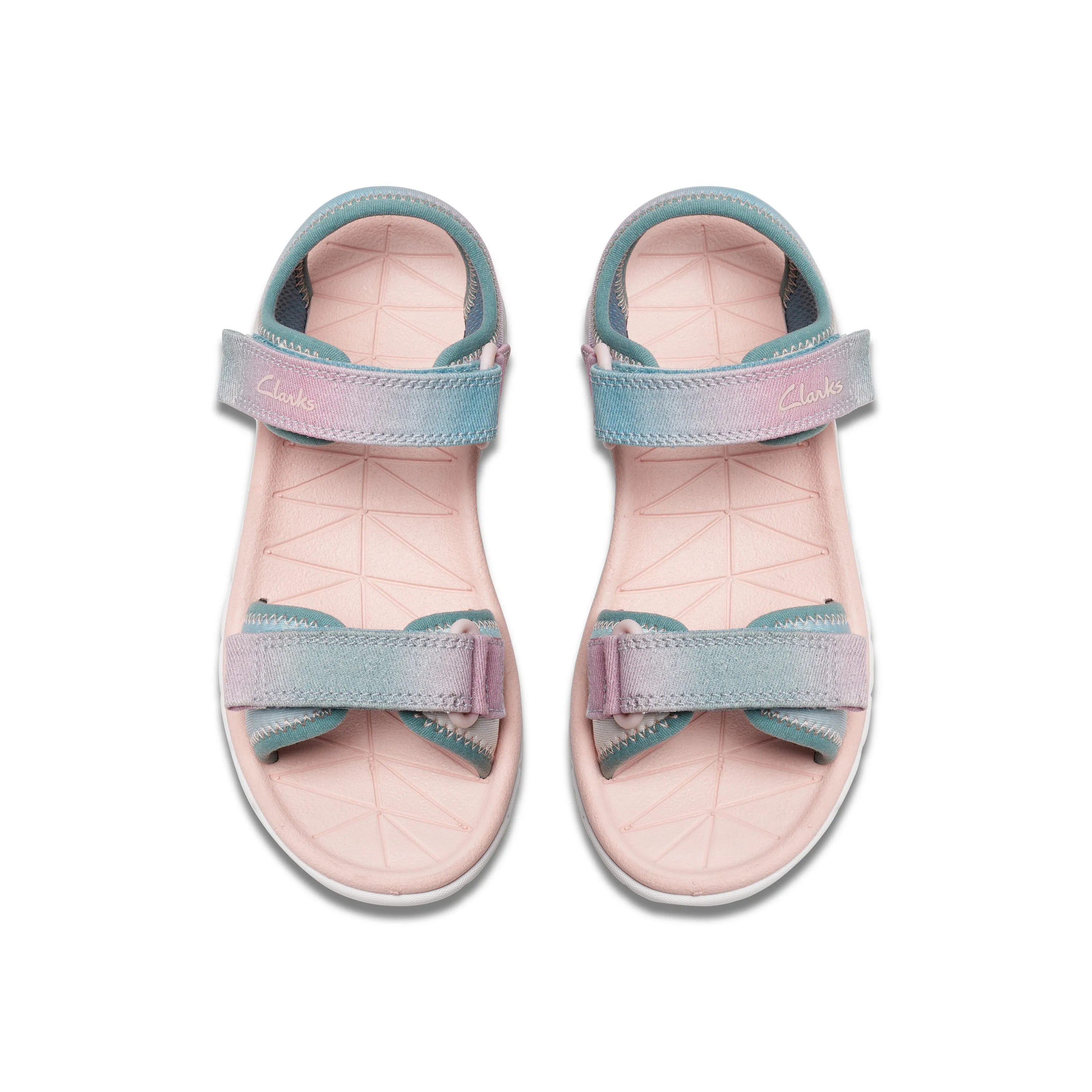 Clarks Surfing Tide K Girls Pastel Water Friendly Sandal