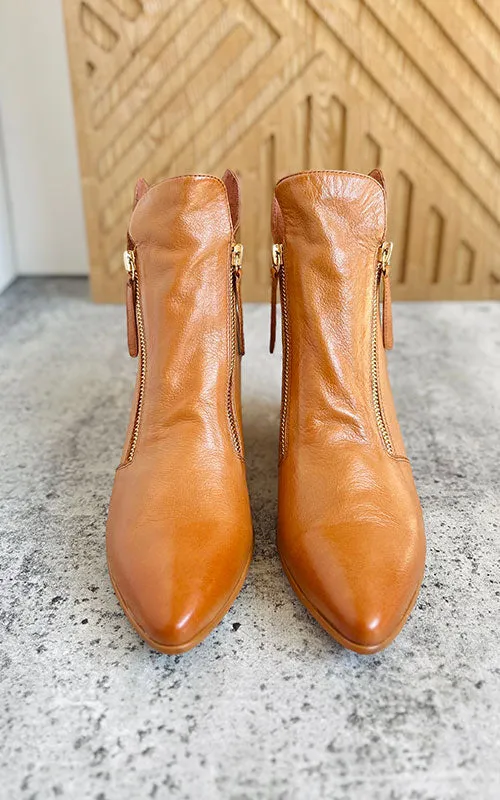 Django & Juliette Jazzy Boots, cognac