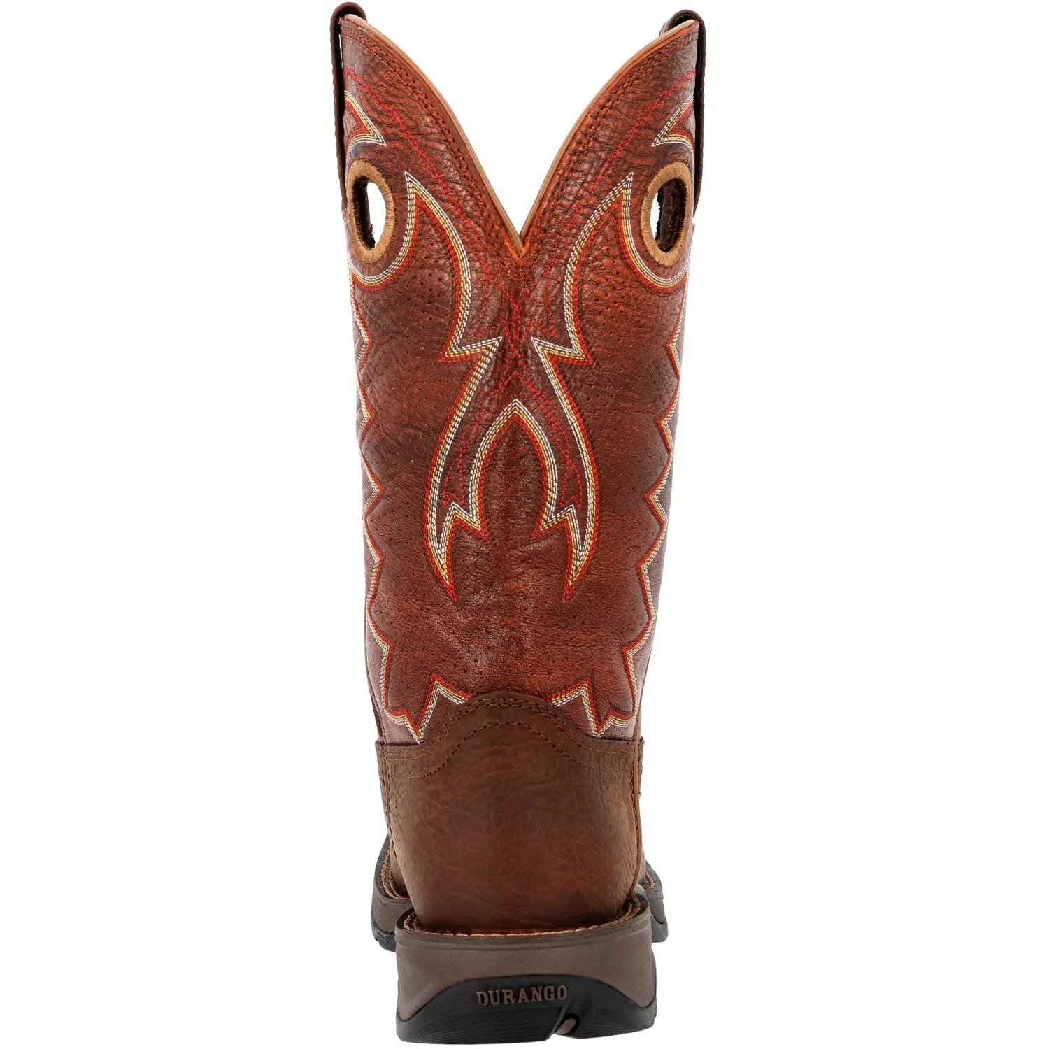 Durango Mens Rebel Ventilated Western Cimarron Brown Leather Cowboy Boots