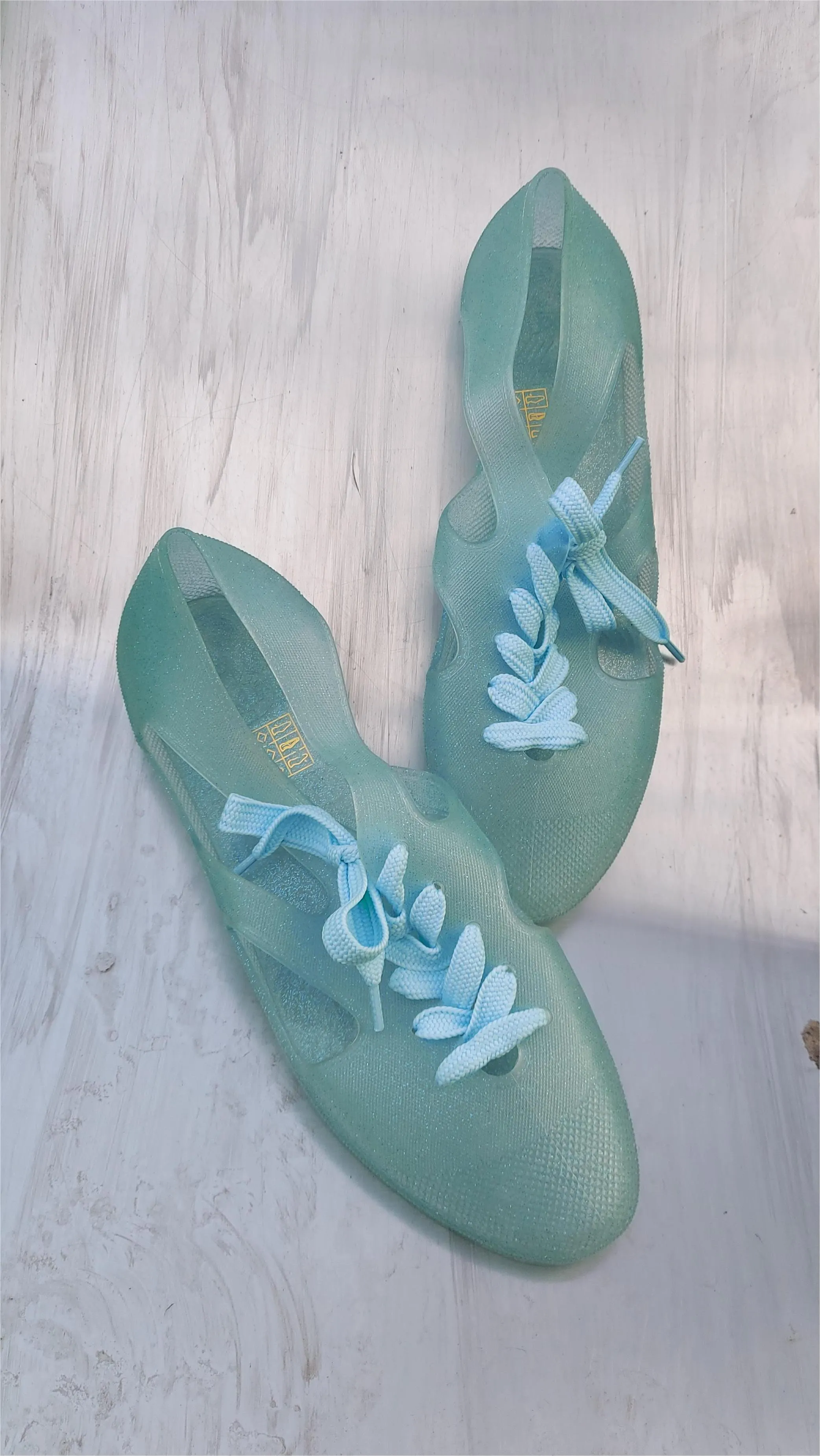 Glitter Mint F-Troupe Bathing Shoes