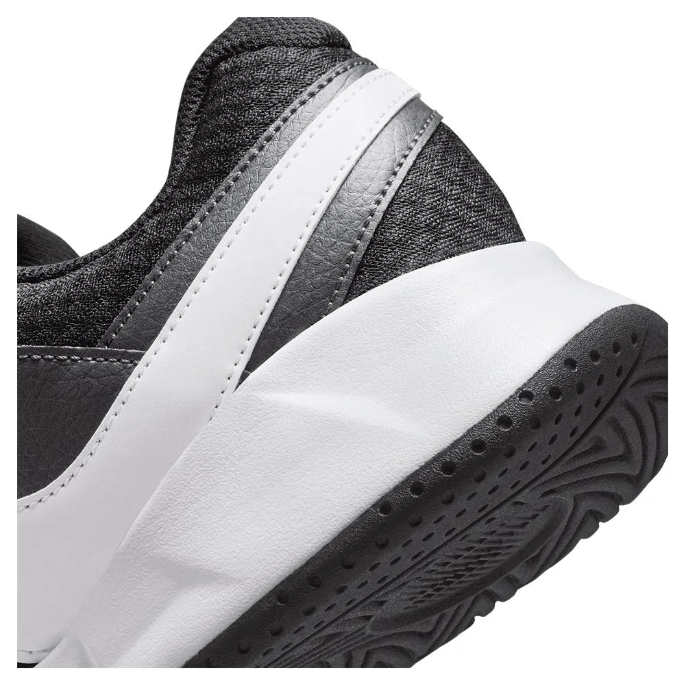 Juniors' Court Lite 4 Tennis Shoes Black and White