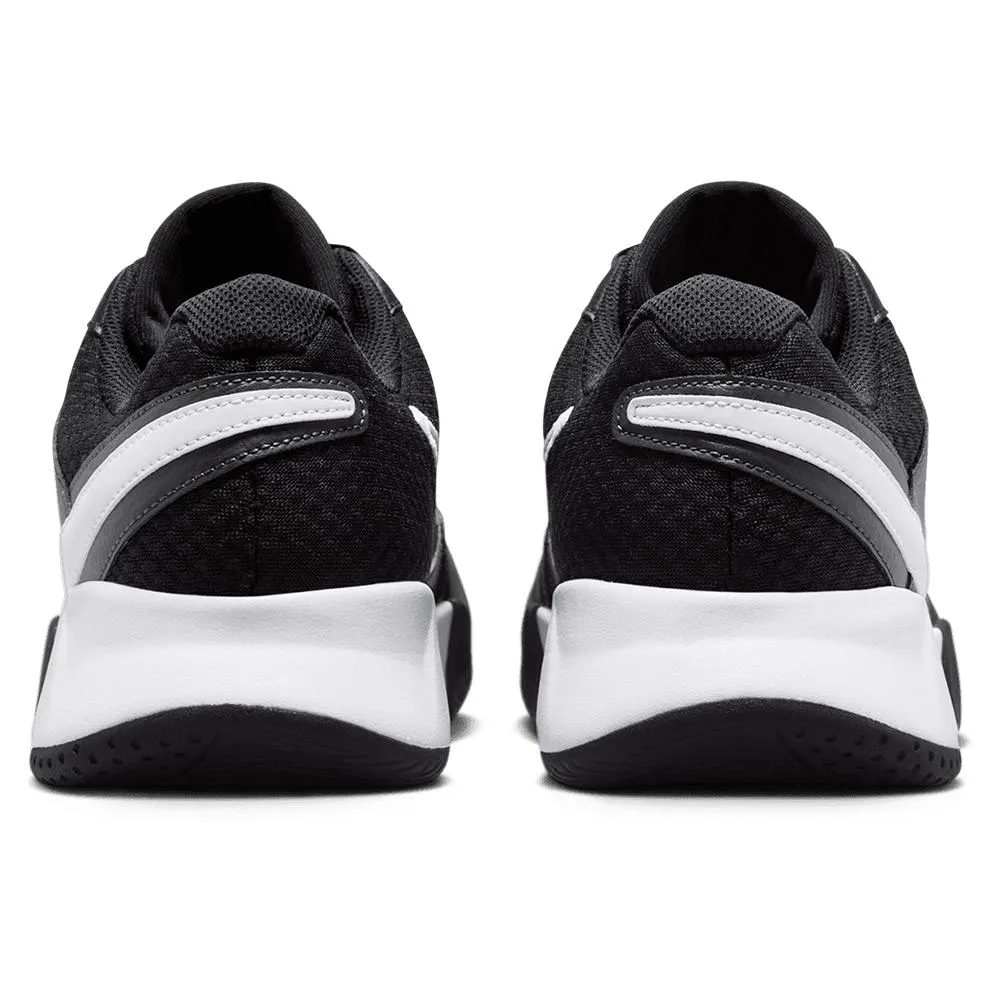 Juniors' Court Lite 4 Tennis Shoes Black and White