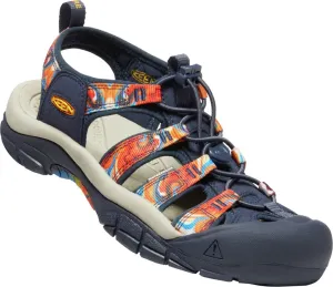 Keen Women's Newport Retro Groovy Orange/Navy 1026473