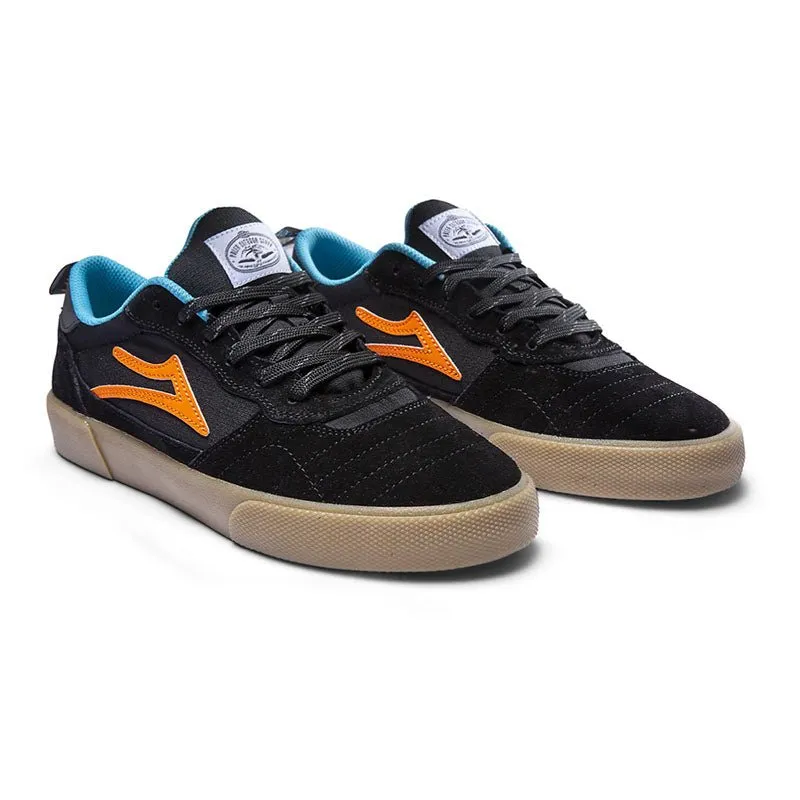 Lakai x Poler Cambridge Black/Multi Suede Mens Shoes