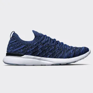 Men's TechLoom Wave Black / Cobalt / Melange