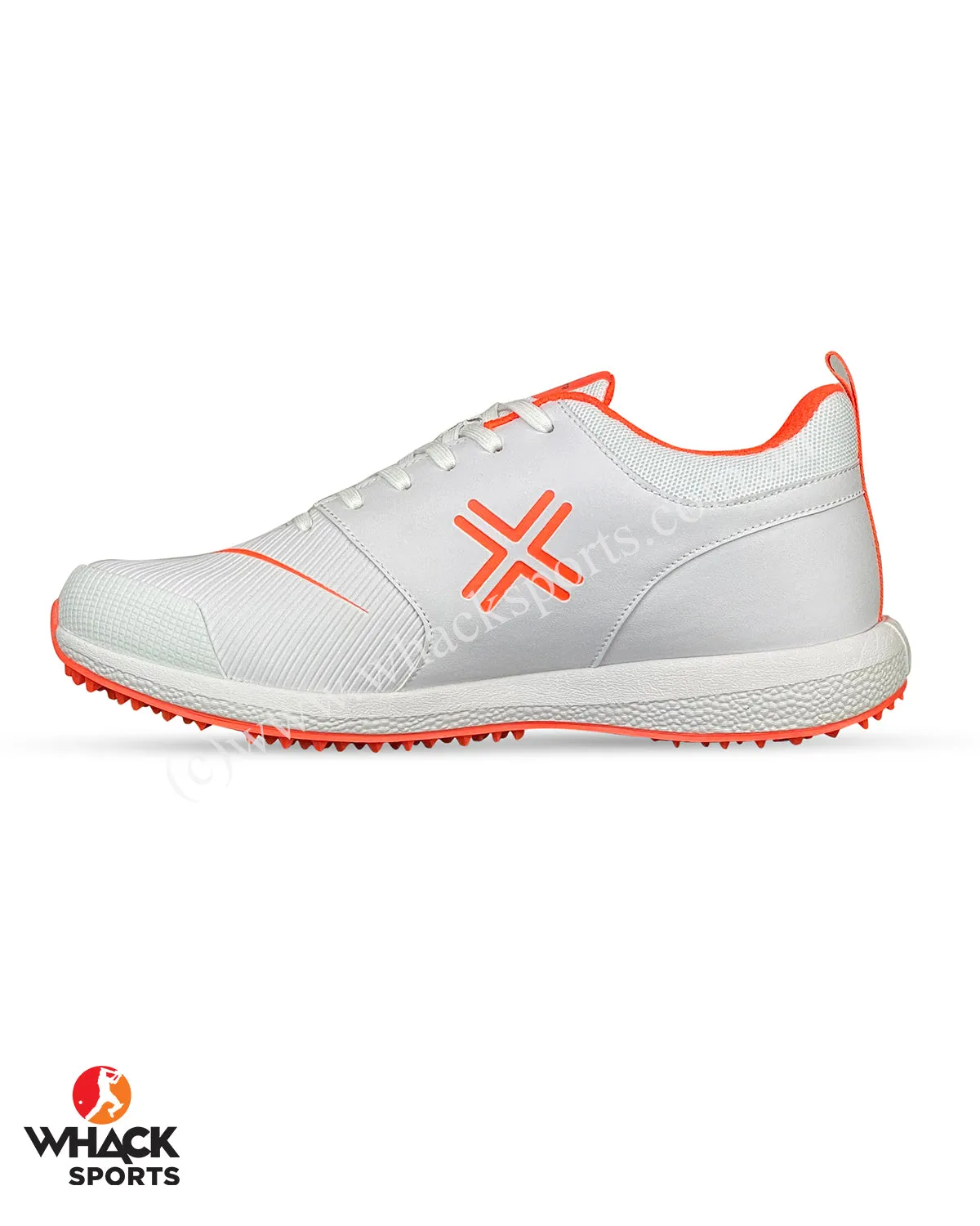 Payntr V Pimple Cricket Shoes - Rubber - Orange