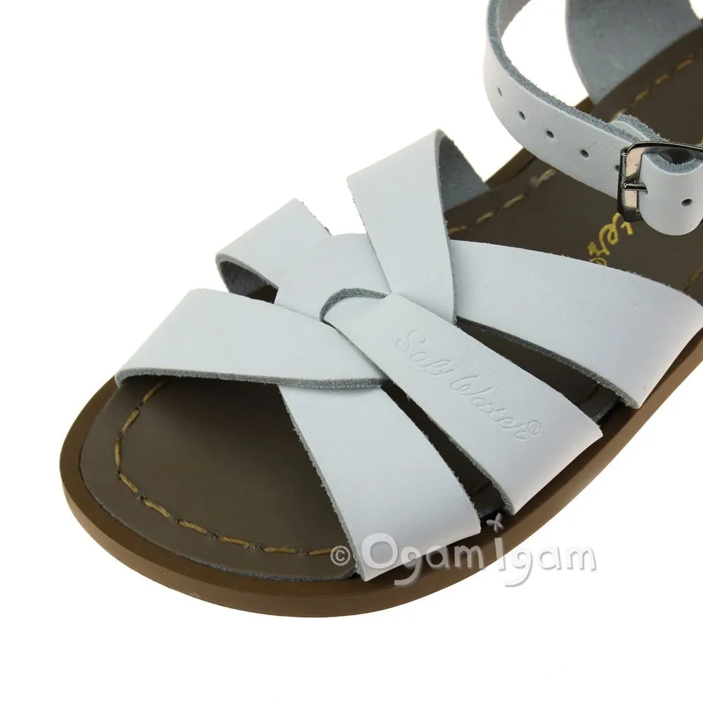 Salt-Water Original Girls White Sandal