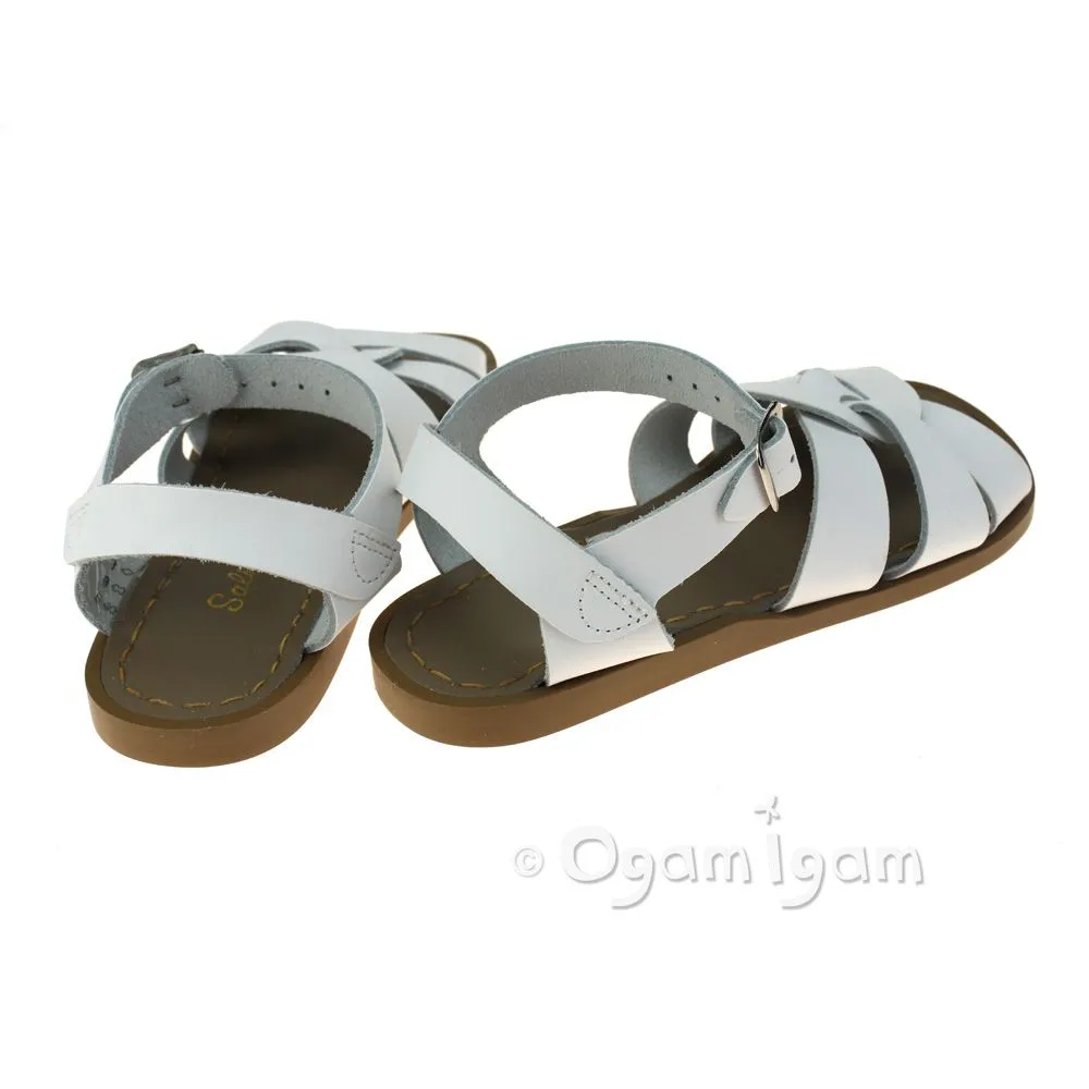 Salt-Water Original Girls White Sandal