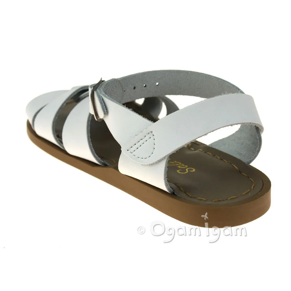 Salt-Water Original Girls White Sandal