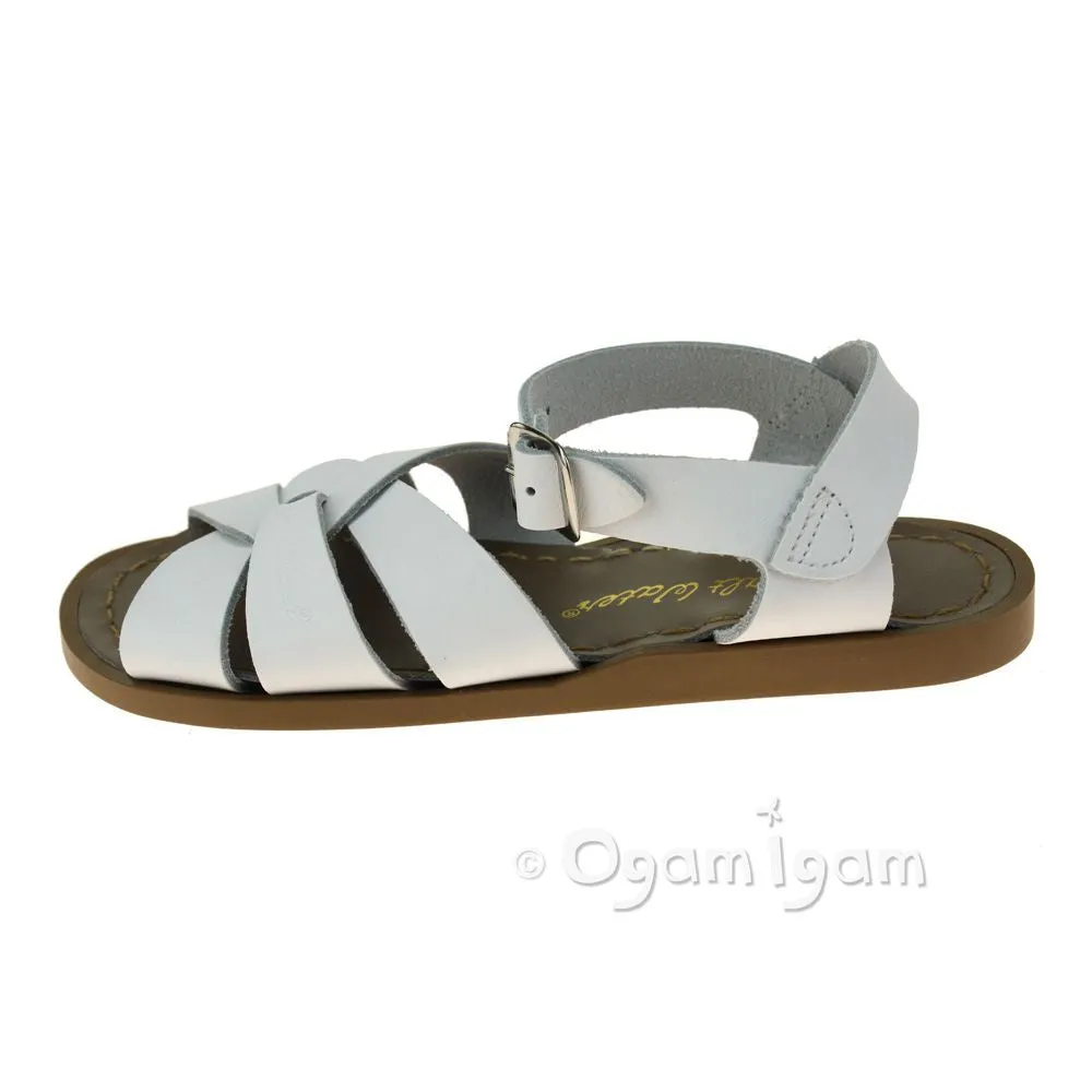 Salt-Water Original Girls White Sandal