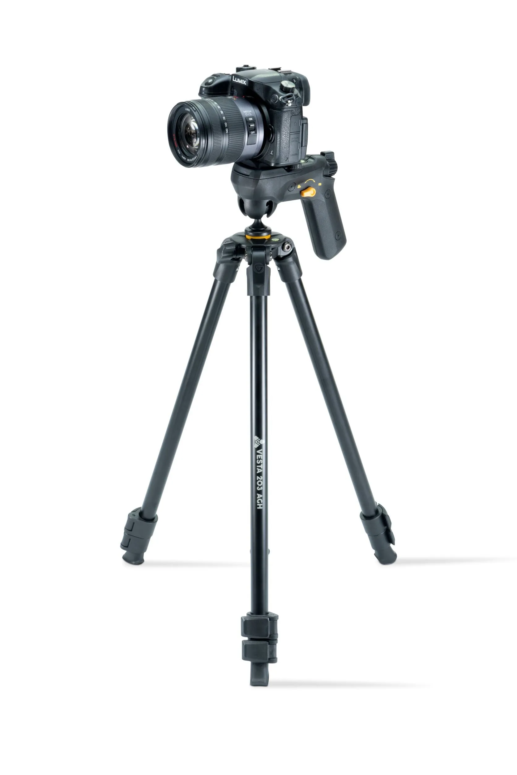 Vesta 203AGH Aluminum Grip Head Tripod