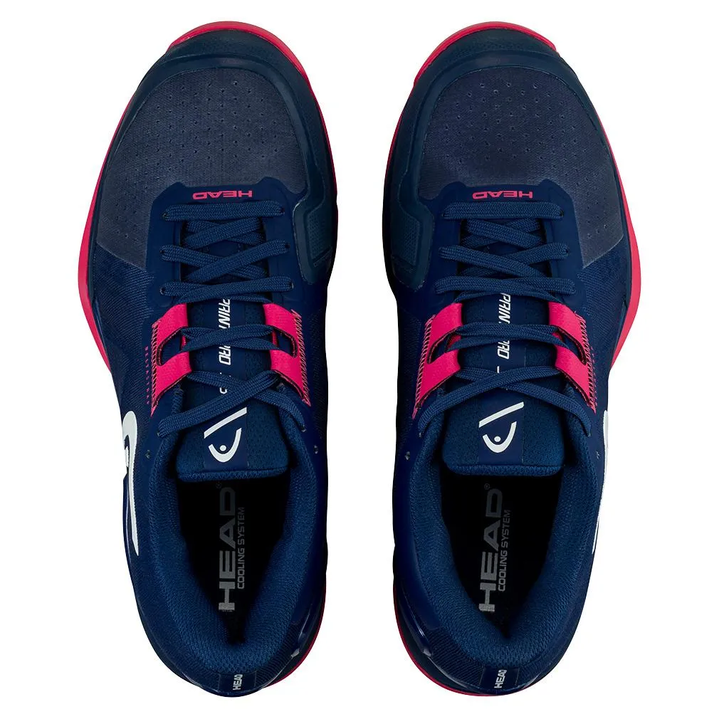 Women's Sprint Pro 3.5 Tennis Shoes Dark Blue and Azalea