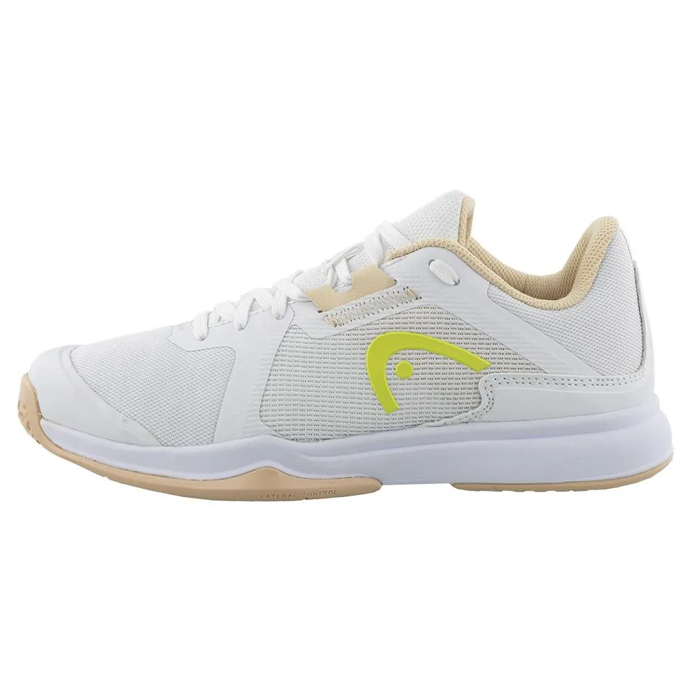 Women's Sprint Team 3.5 Tennis Shoes White and Lime