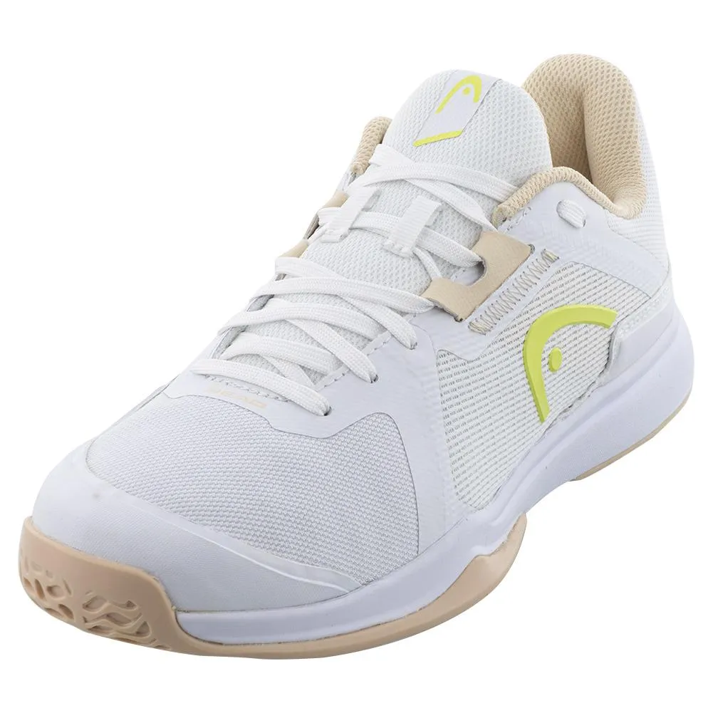 Women's Sprint Team 3.5 Tennis Shoes White and Lime